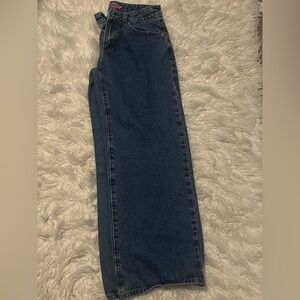Edikted Blue Denim Jeans, original price 98 - 49. petite xs from edikted